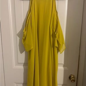 Elegant Yellow Dress